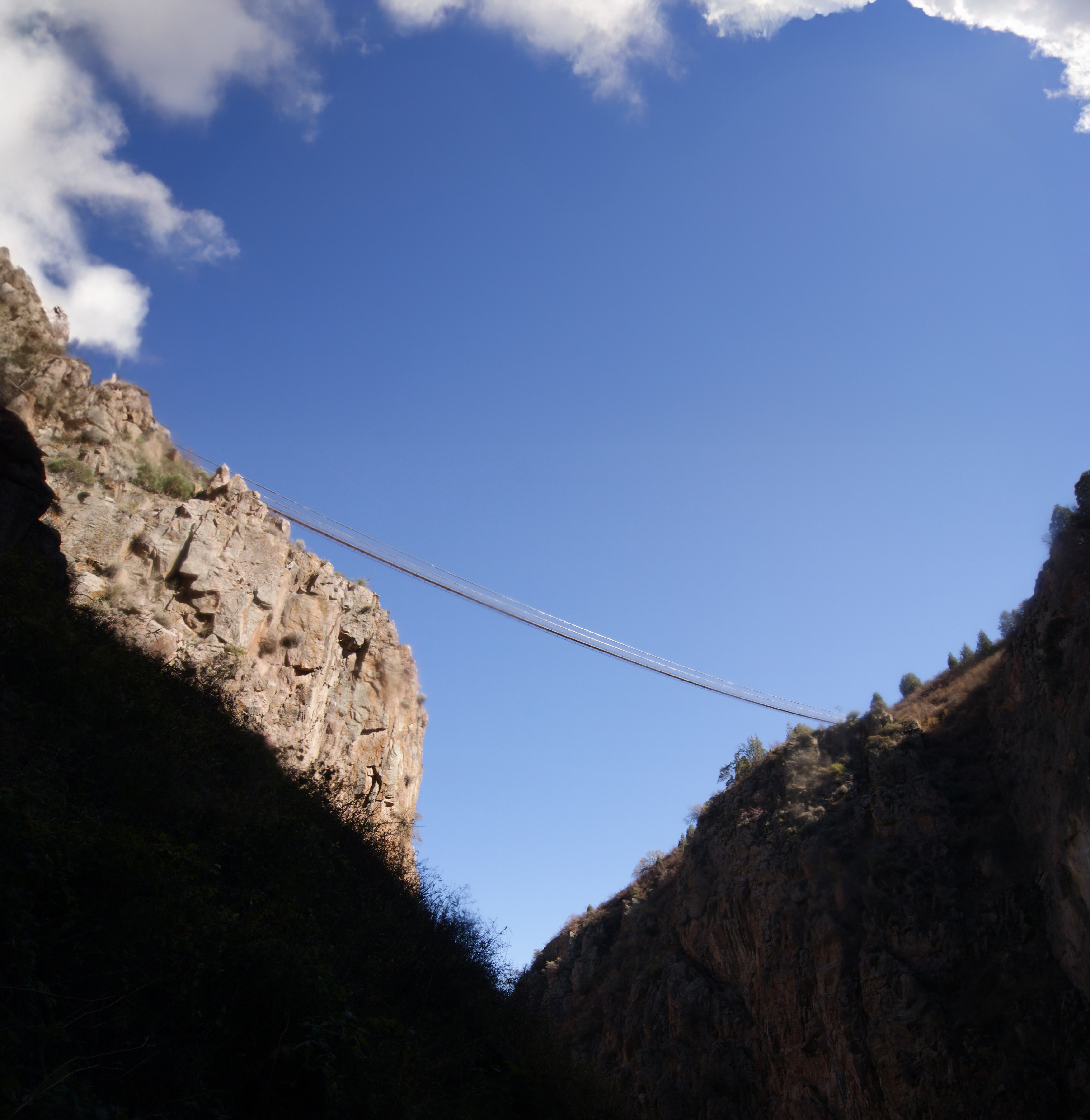 Mountain route in Kyrgyzstan