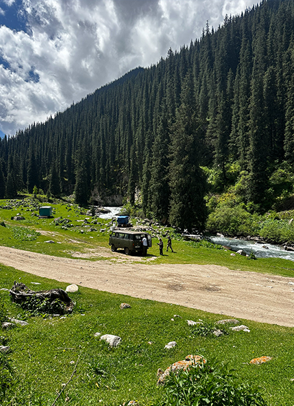 Landscapes of Kyrgyzstan